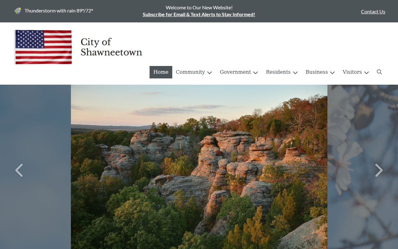 Official City of Shawneetown website and municipal government information